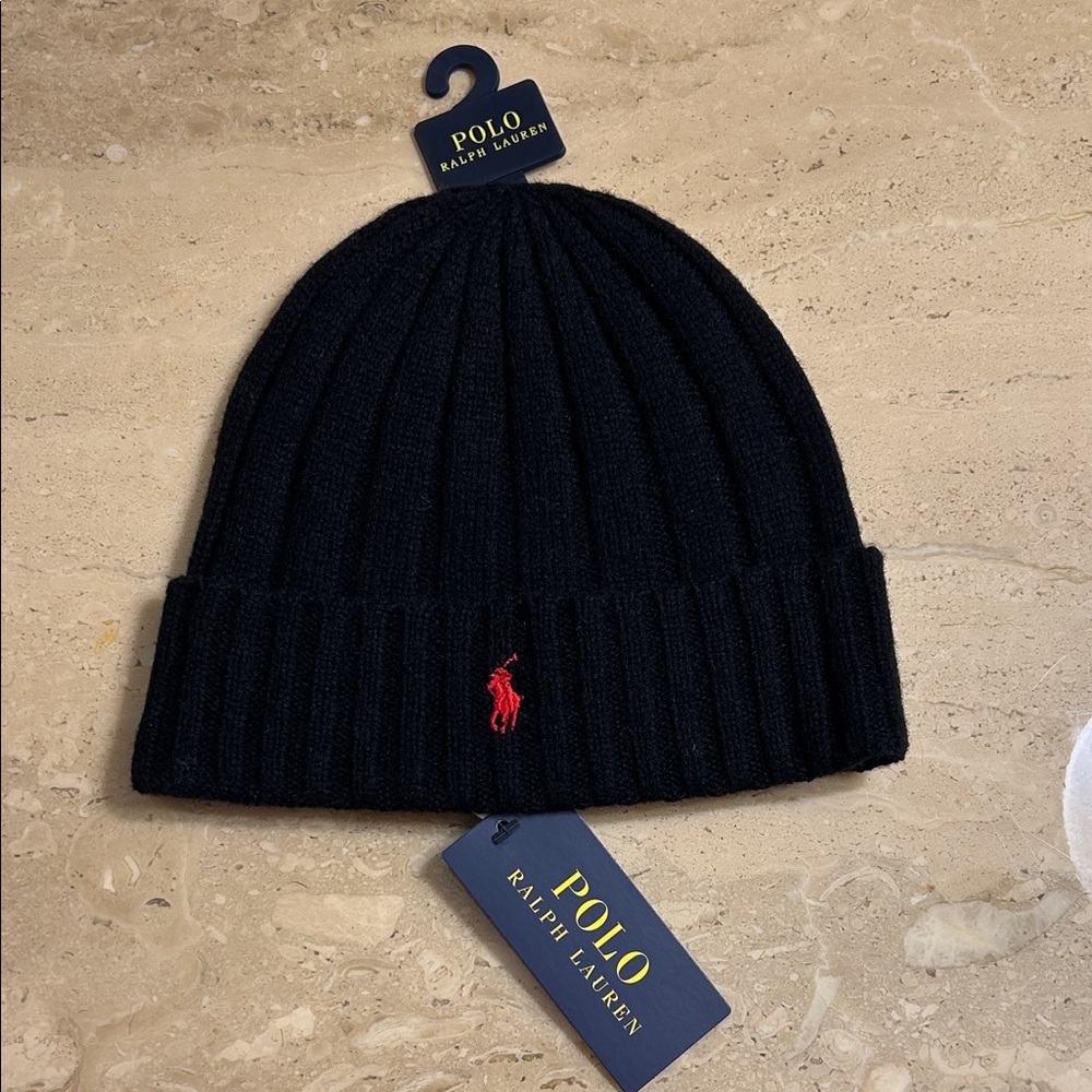 Polo by Ralph Lauren Dark Knit Hat